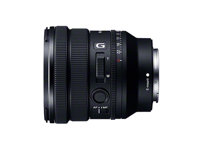 ソニー、重さ約353gの広角パワーズームGレンズ「FE PZ 16-35mm F4 G