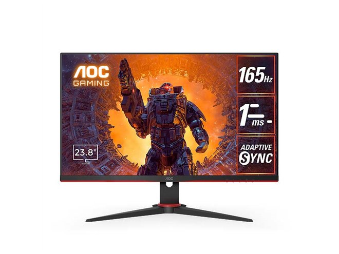 AOC、IPSパネル搭載で165Hz/1ms駆動に対応した23.8型/27型ゲーミング