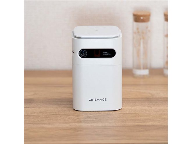 MiraArc、モバイルプロジェクター「CINEMAGE mini」に新色ピュア