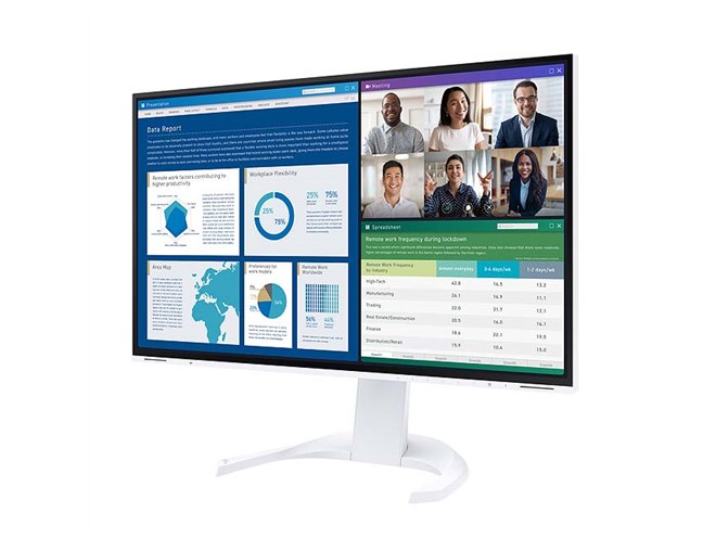 EIZO、USB Type-C端子搭載の4K液晶ディスプレイ「FlexScan EV3240X
