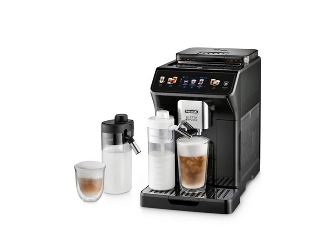 デロンギ、冷たいミルクメニューが楽しめるコーヒーマシン「エレッタ