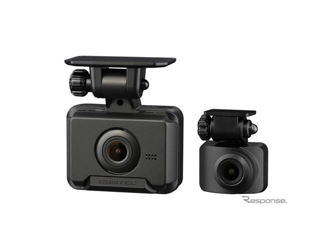 業界最小クラスの2カメラドラレコ、コムテックが発売へ…あおり運転対策