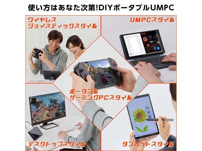 Ryzen 7 7840U搭載の8.4型ポータブルゲーミングPC「ONEXPLAYER 2 Pro