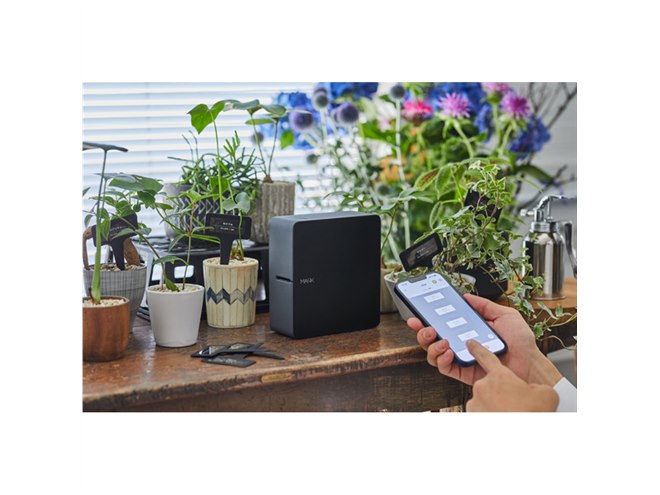 キングジム、スマホ専用「テプラ」PRO 