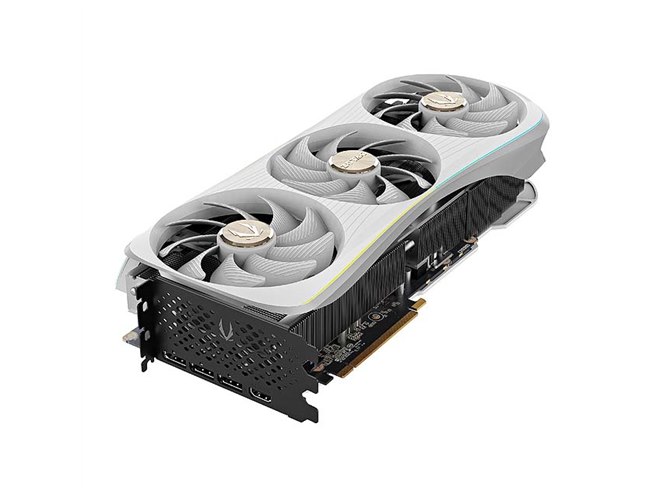 ZOTAC、ホワイト基板を採用した「GeForce RTX 4090」搭載ビデオカード