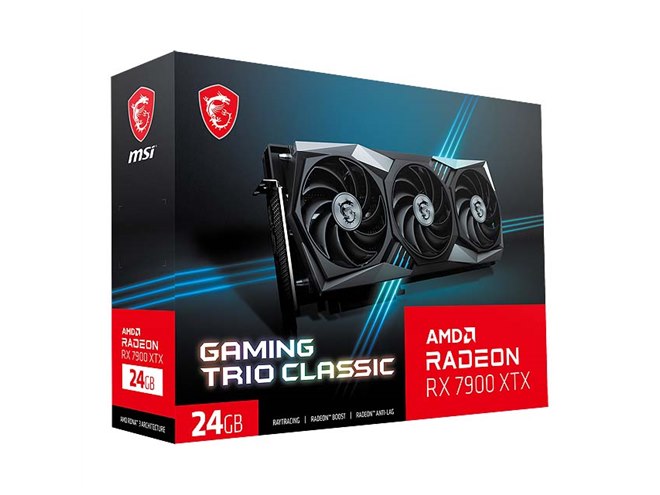 MSI、「Radeon RX 7900 XTX」搭載ビデオカードを約18万円で発売 - 価格.com