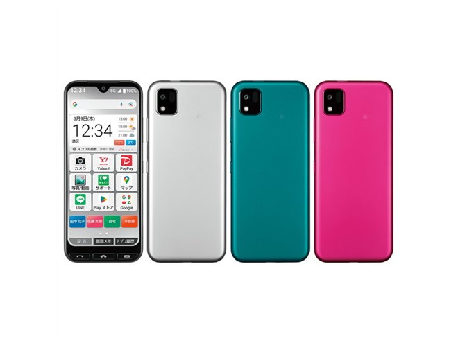 ワイモバイル、京セラ製5Gスマートフォン「かんたんスマホ3」を本日3/9