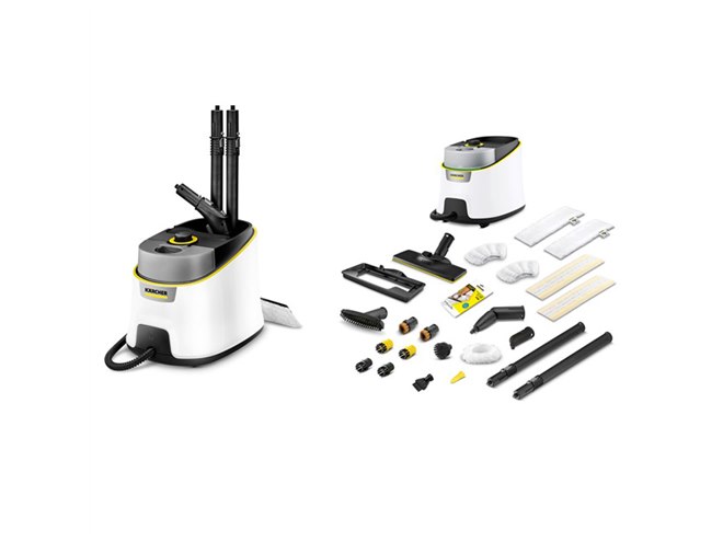 ケルヒャー、アクセサリー16種類付属のハイエンドモデル「SC 4 Deluxe