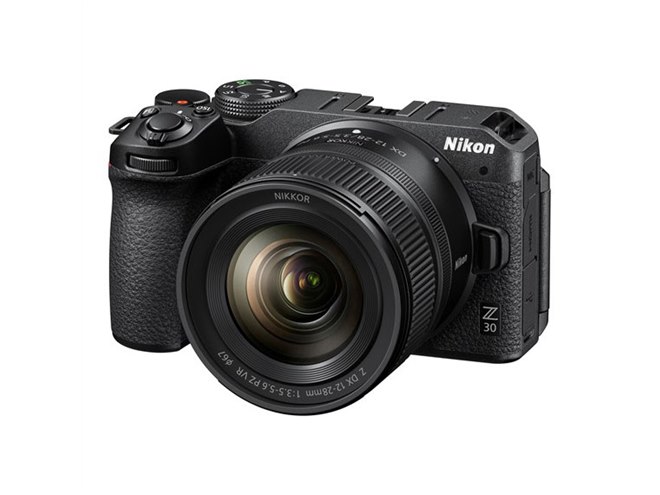 ニコン、APS-Cミラーレスカメラ「Z 30 12-28 PZ VR レンズキット」を