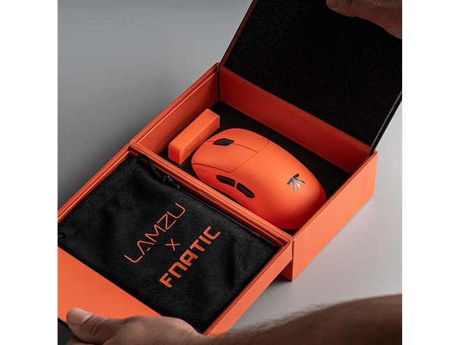 Fnatic Gear、ゲーミングマウス「Fnatic x Lamzu Thorn 4K Special