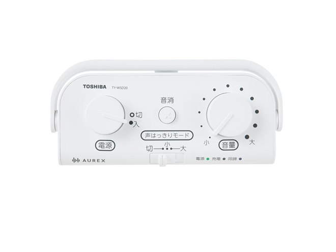 東芝、テレビ音声を手元で聴けるテレビ用ワイヤレススピーカー「TY