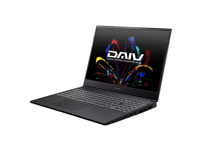 DAIV、「Core i9」や「GeForce RTX 4090」を搭載した16型ノートPC