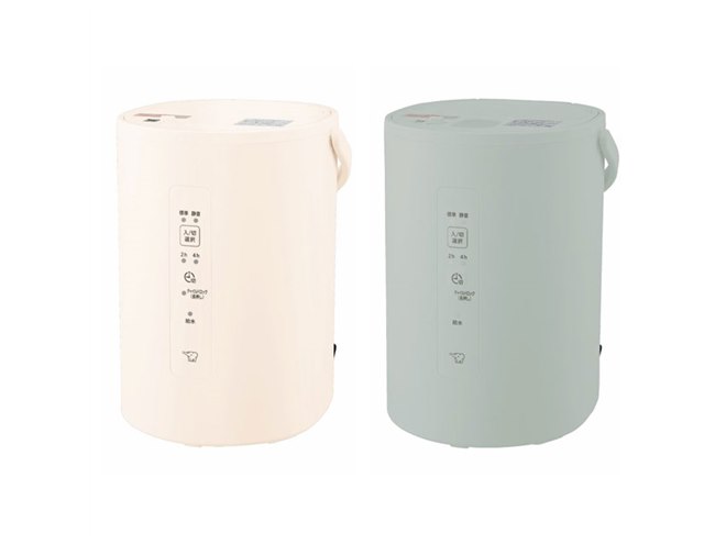 象印、コンパクトながら約8時間の連続加湿が可能なスチーム式加湿器