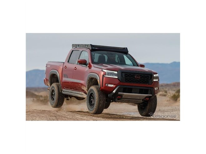 日産のピックアップトラックにNISMOパーツ装着、オフロード仕様を設定