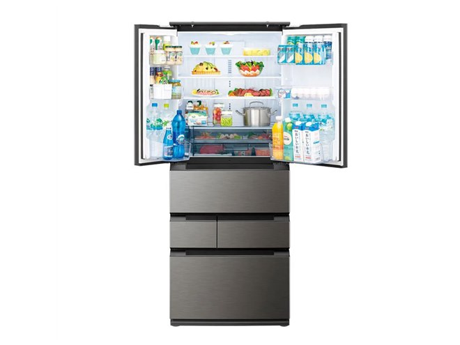 シャープ、奥行63cmの薄型設計を採用したプラズマクラスター冷蔵庫