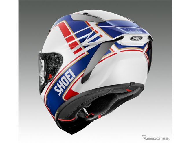 SHOEI、フルフェイスメット『X-Fiftee』にワイン・ガードナー選手の