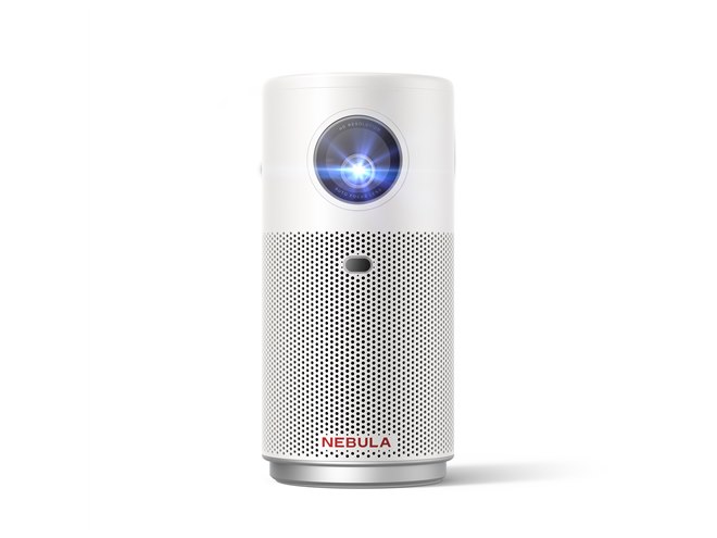 Anker、直径7cm/重さ約650gのモバイルプロジェクター「Nebula Capsule