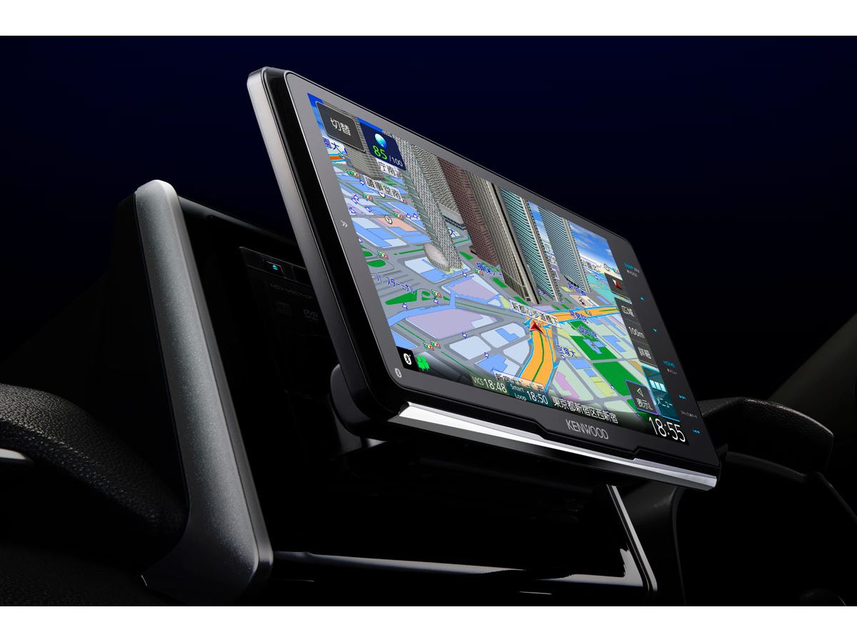 彩速ナビ」新製品は“浮く”！「フローティング機構」初採用の9V型モデル