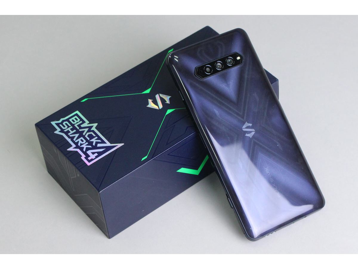 税込59,800円の最新ゲーミングスマートフォン「Black Shark4」レビュー