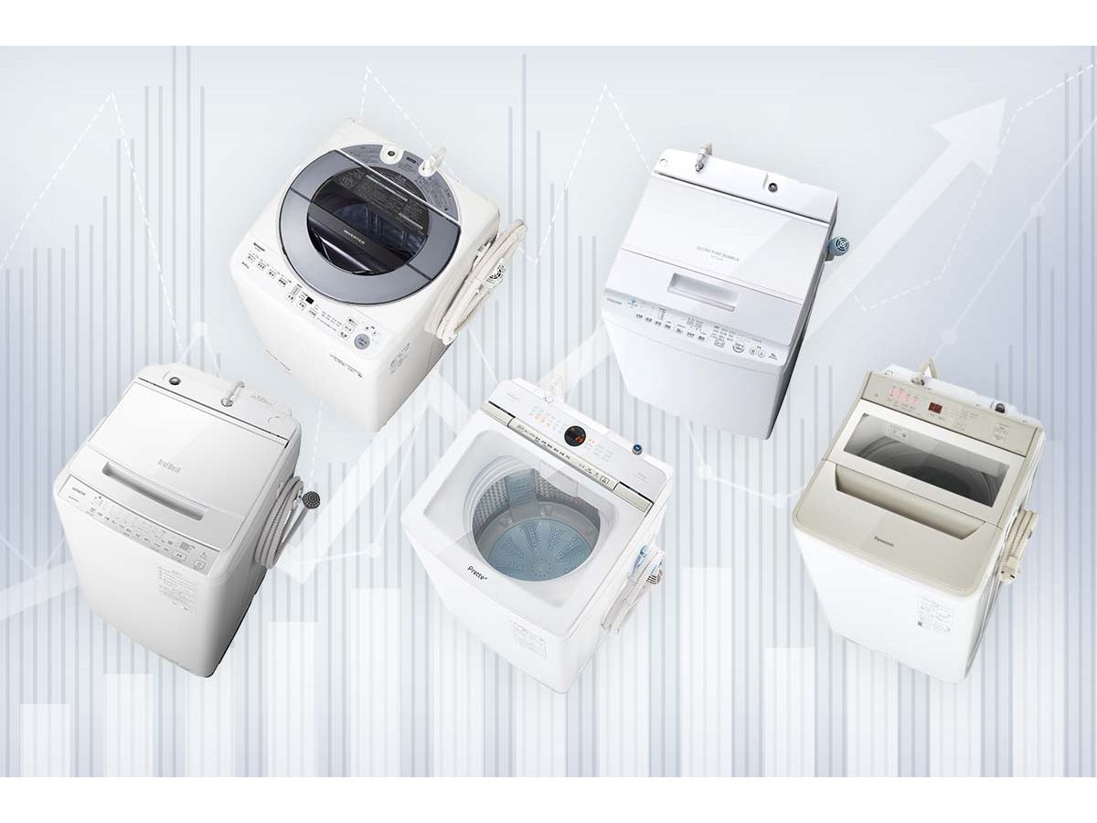 縦型洗濯機は「洗浄力」で選ぶ！ 圧倒的な人気の日立からわかる「価格