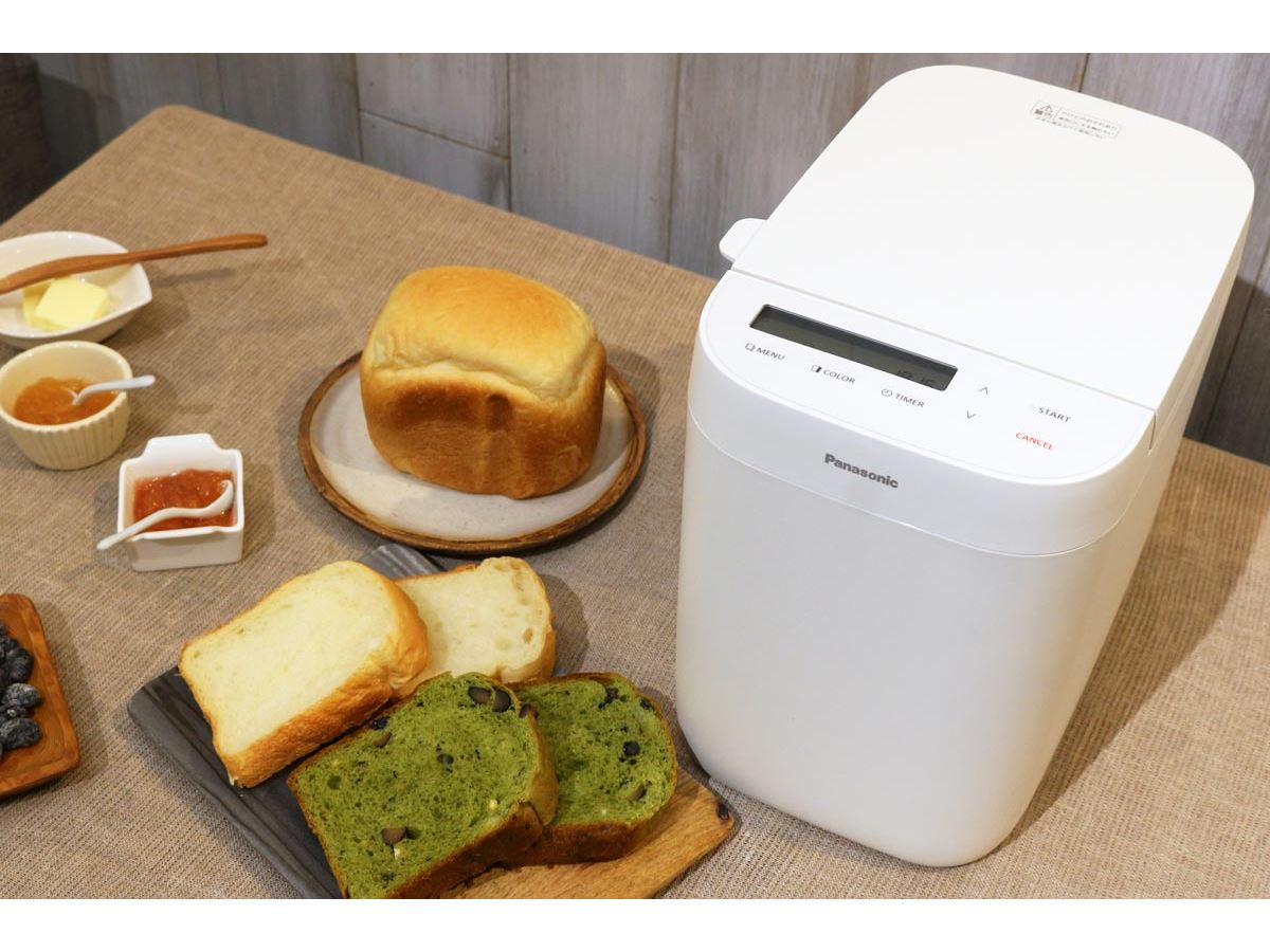 新製法でおいしさ追求！ パナソニックの業界最小ホームベーカリーで