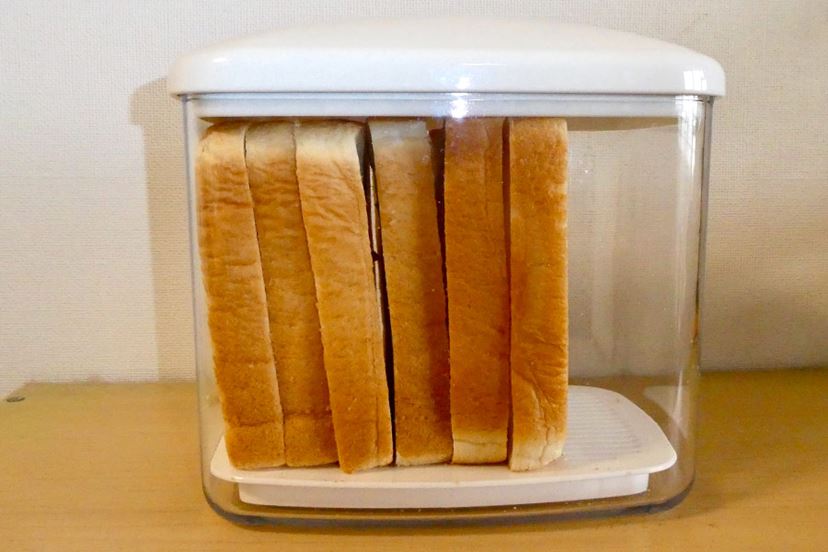 食パンがずっとおいしい♪ 「真空パンケース」で驚くほど食材長持ち