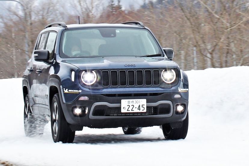 JEEPレネゲード チェロキー スタッドレス ホイール 4本雪道ジープ