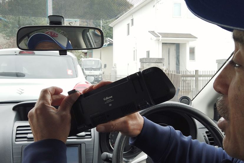 お手頃価格のミラー型ドラレコ！ セルスター「CS-1000SM」取付～実走
