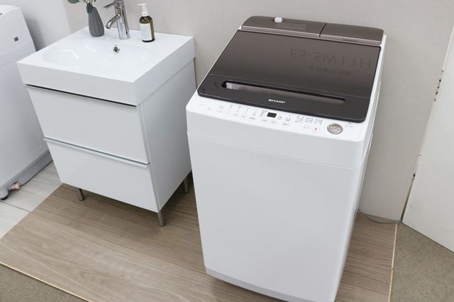 シャープ 穴なし槽 ES-GV9H-T [ライトブラウン] 価格比較 - 価格.com