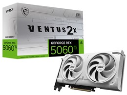 パソコン GeForce RTX 5060 Ti 16G VENTUS 2X OC WHITE PLUS」の人気