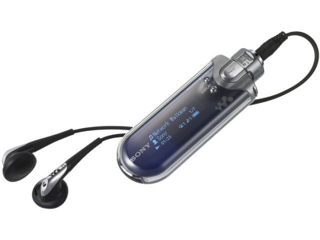 ポータブルプレーヤー Sony Walkman NW-E405 BLUE SONY NW-E405(JE