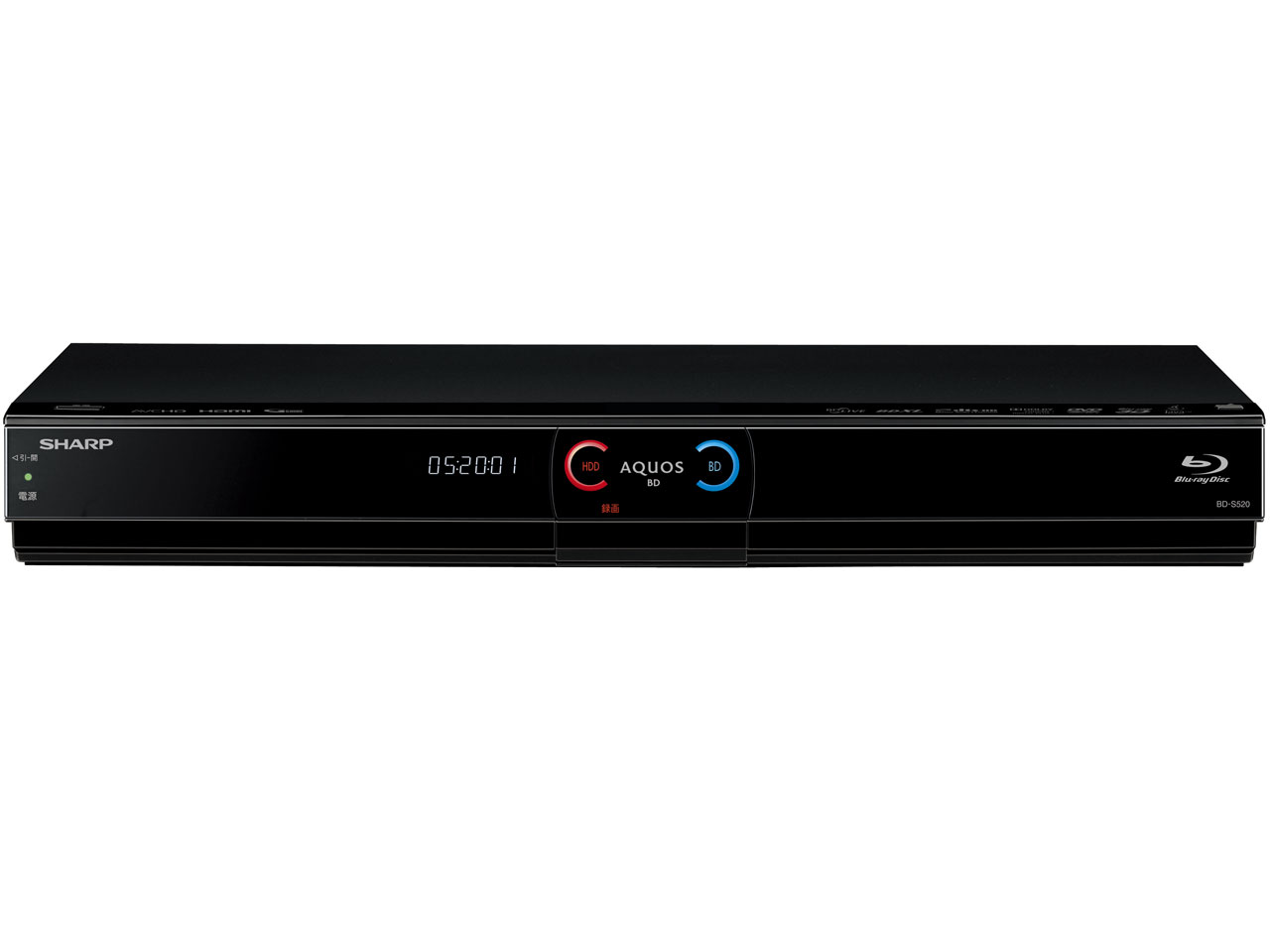 シャープ AQUOSブルーレイ BD-S520 取扱説明書・レビュー記事 - トリセツ