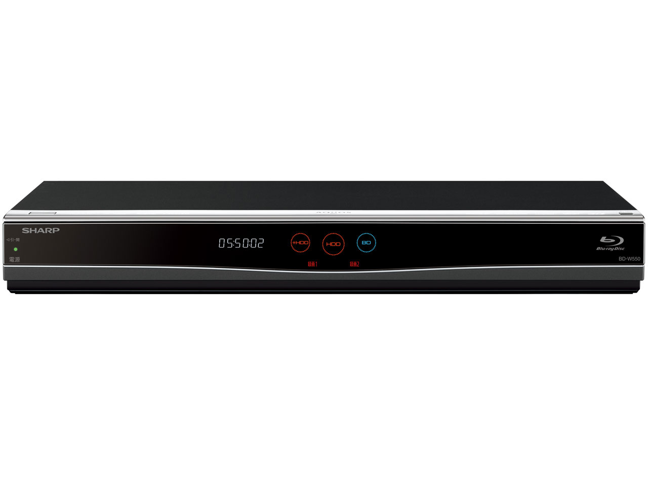 ○美品ブルーレイレコーダー○2番組録画 500G【REGZA】正面パネル新品