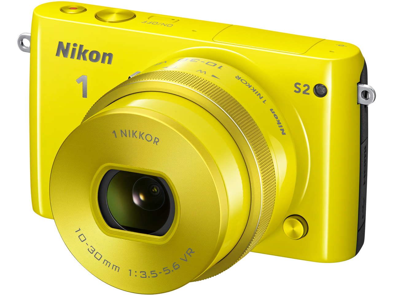 ニコン Nikon 1 S2 標準パワーズームレンズキット [イエロー] 価格比較