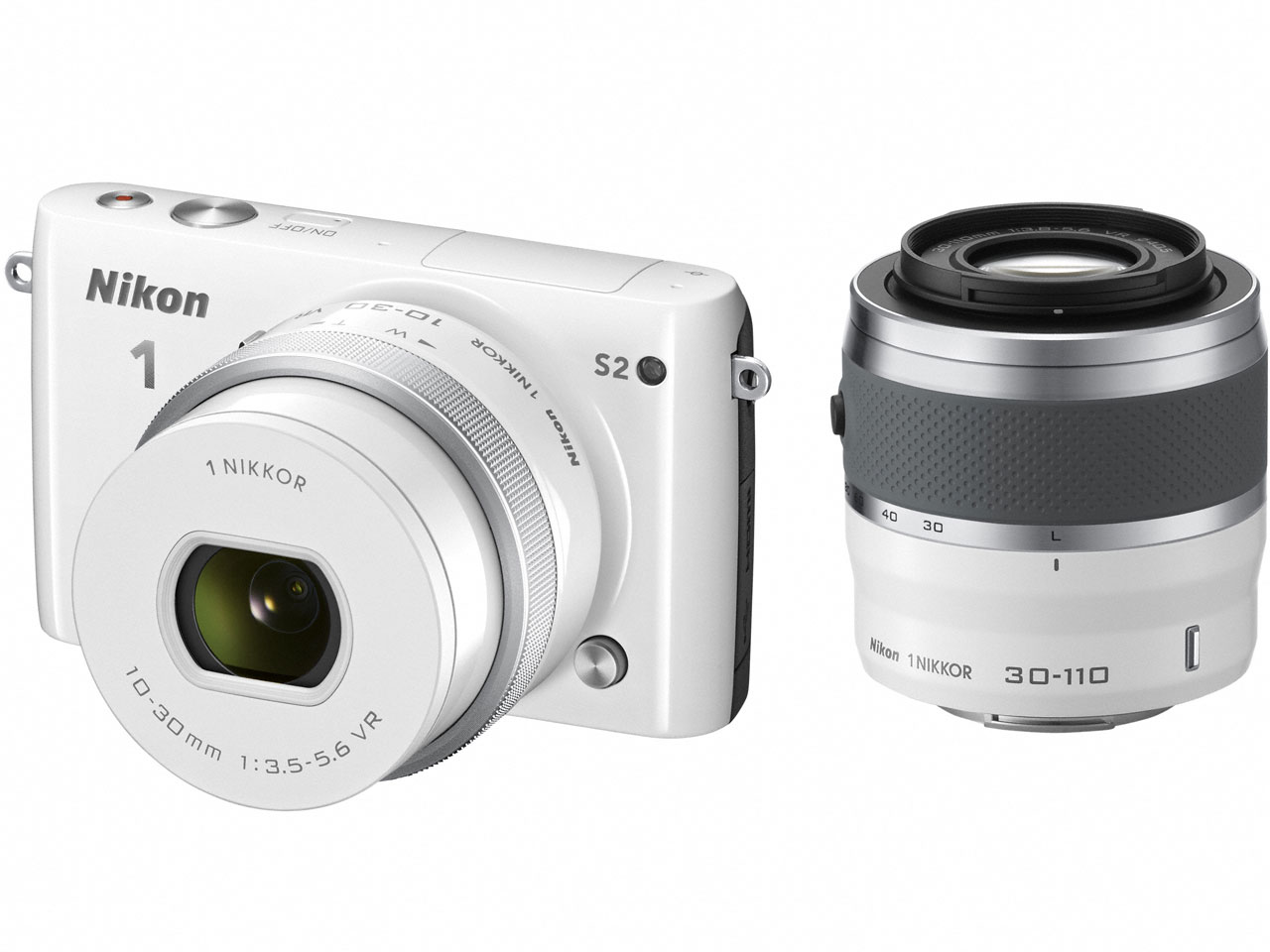 ニコン Nikon 1 S2 ダブルズームキット [ホワイト] 価格比較 - 価格.com
