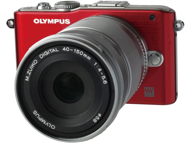 オリンパス OLYMPUS PEN Lite E-PL3 ダブルズームキット [レッド] 価格
