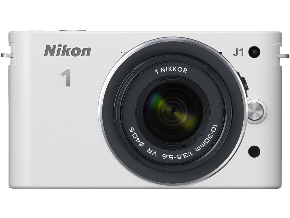 ニコン Nikon 1 J1 標準ズームレンズキット [ホワイト] 価格比較