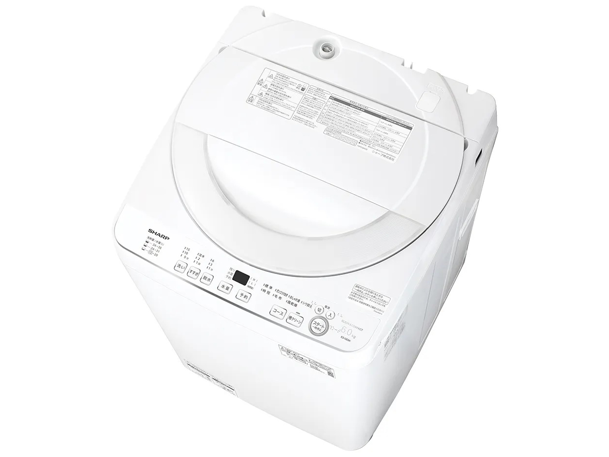 シャープ 穴なし槽 ES-GE6J-S [シルバー系] 価格比較 - 価格.com