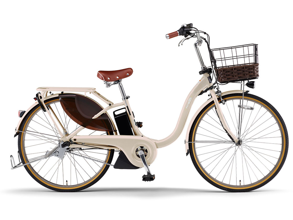 ヤマハ PAS With DX PA26WDX 2026年モデル [マットオーロラベージュ] +