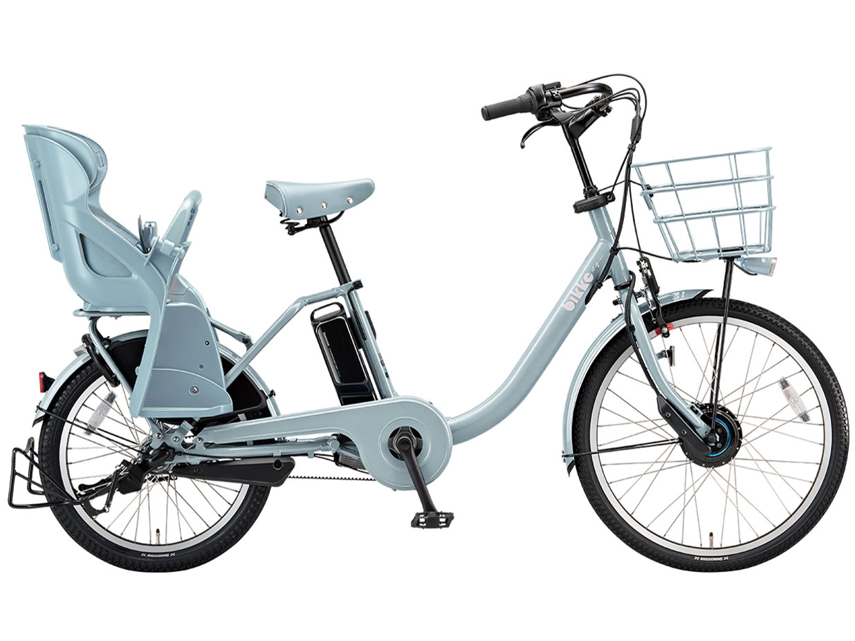 ブリヂストン bikke MOB dd BM0B49 [E.XBKブルーグレー] + 専用充電器