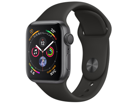 Apple Apple Watch Series 4 GPSモデル 40mm MU662J/A [ブラック