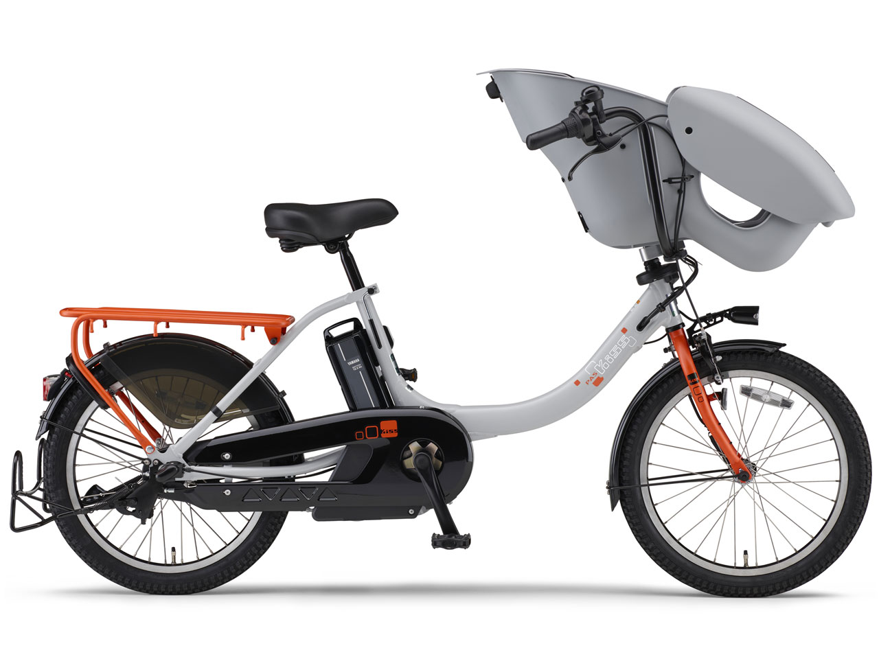 ヤマハ PAS Kiss mini un PA20KXL 2019年モデル [グレー/ビビッド