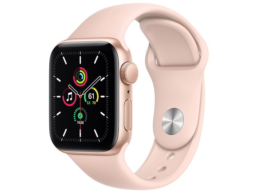 Apple Apple Watch SE GPSモデル 40mm MYDN2J/A [ピンクサンドスポーツ