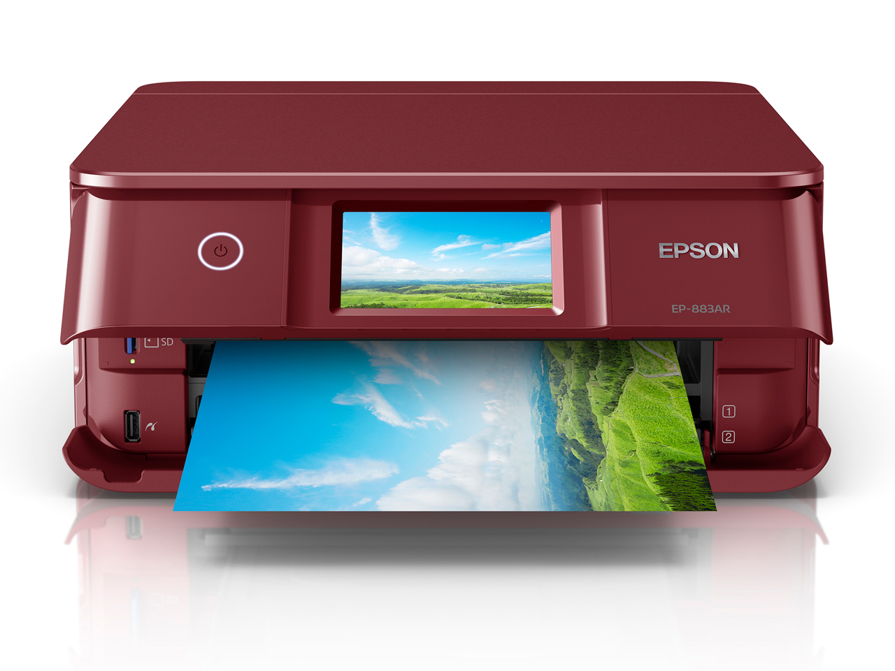 EPSON カラリオ EP-806AR レッド エプソン プリンター【ジャンク