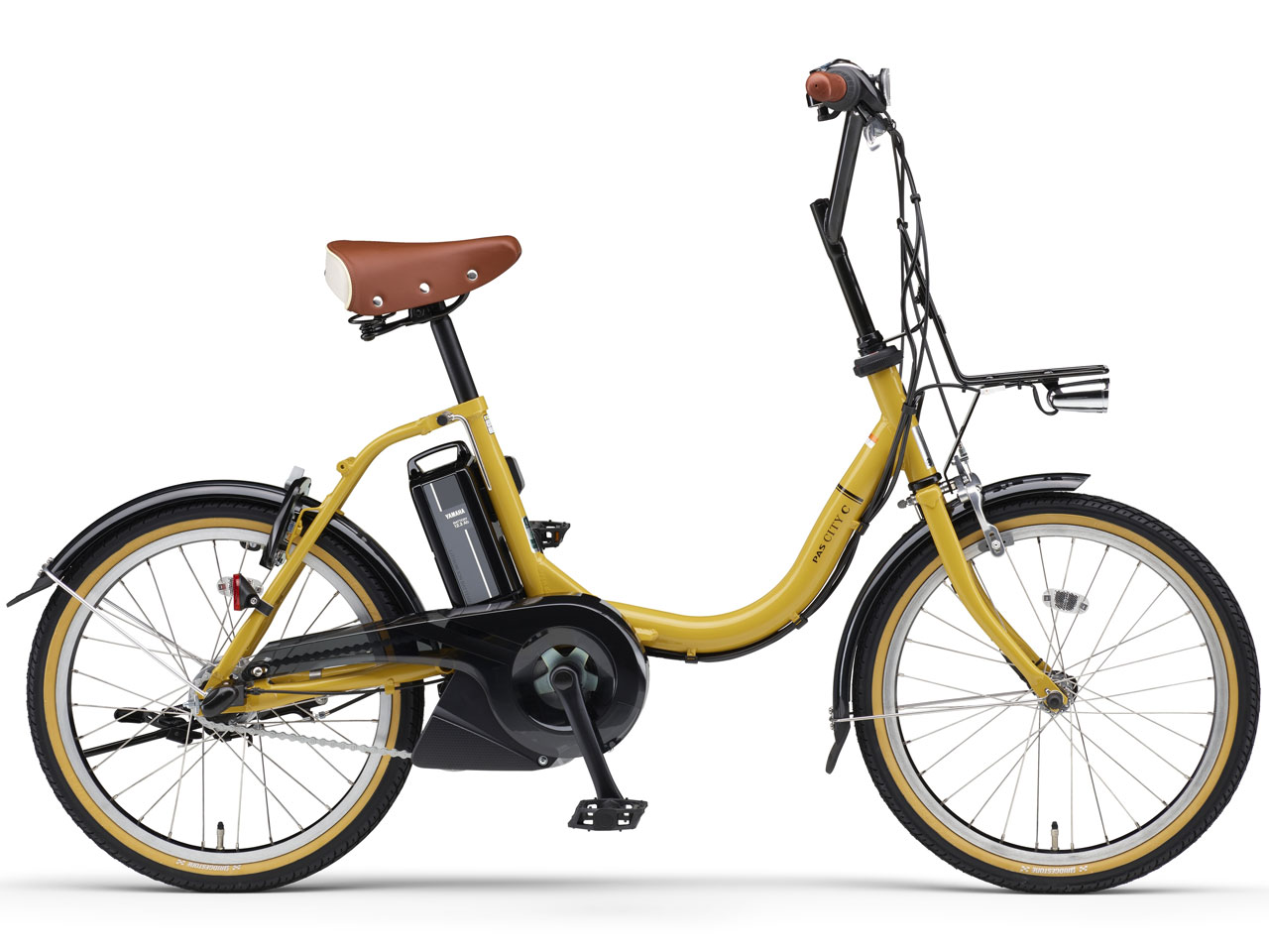 ヤマハ PAS CITY-C PA20CC 2021年モデル [グロススモークイエロー] +