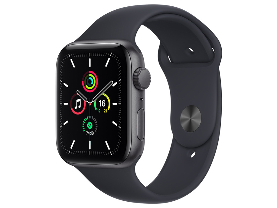 Apple Apple Watch SE GPSモデル 44mm MKQ63J/A [ミッドナイトスポーツ