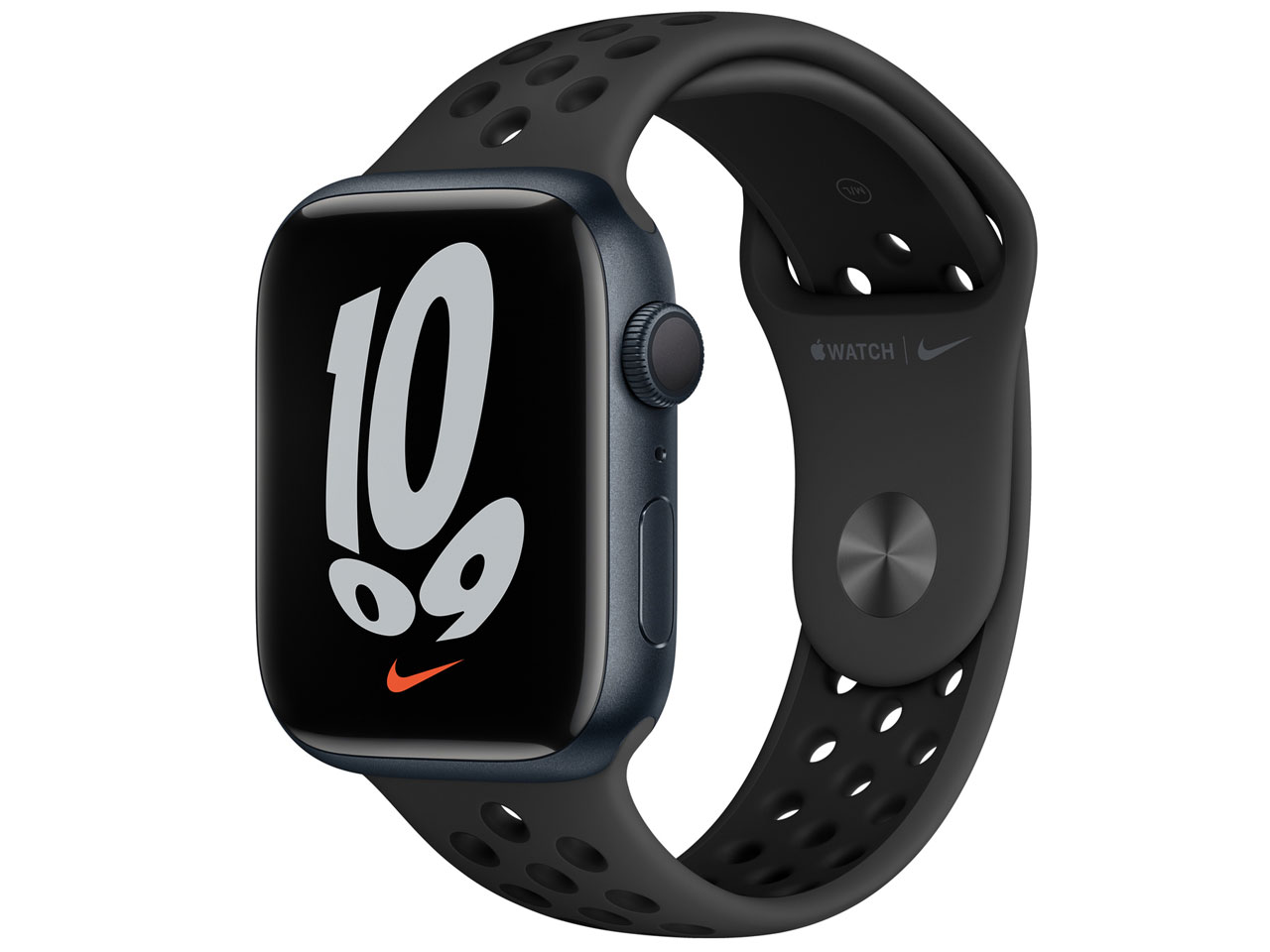 Apple Apple Watch Nike Series 7 GPSモデル 45mm MKNA3J/A [ピュア