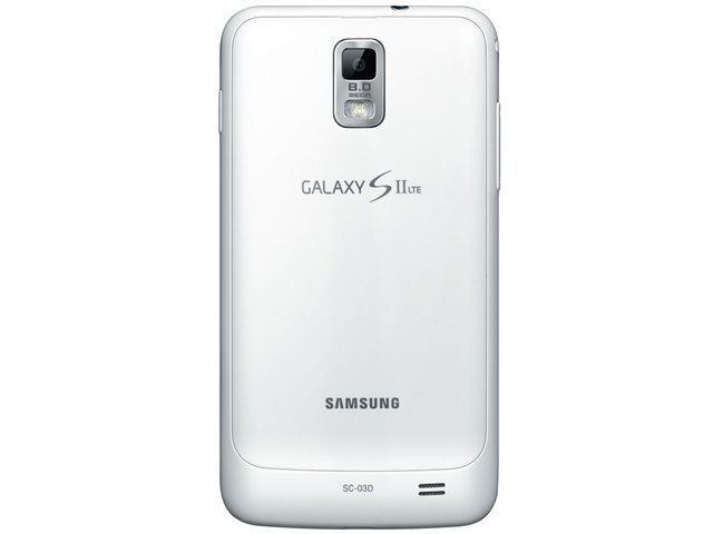 GALAXY S II LTE SC-03D docomo [Ceramic White]の製品画像 - 価格.com