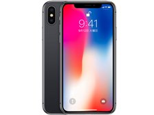 Apple iPhone X 256GB SoftBank [スペースグレイ] 価格比較 - 価格.com