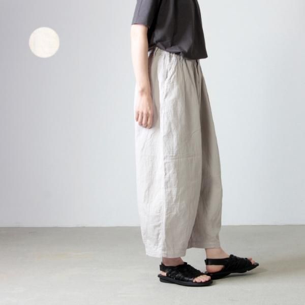 HARVESTY (ハーベスティ) クロップドサーカスパンツ 二重織ツイル